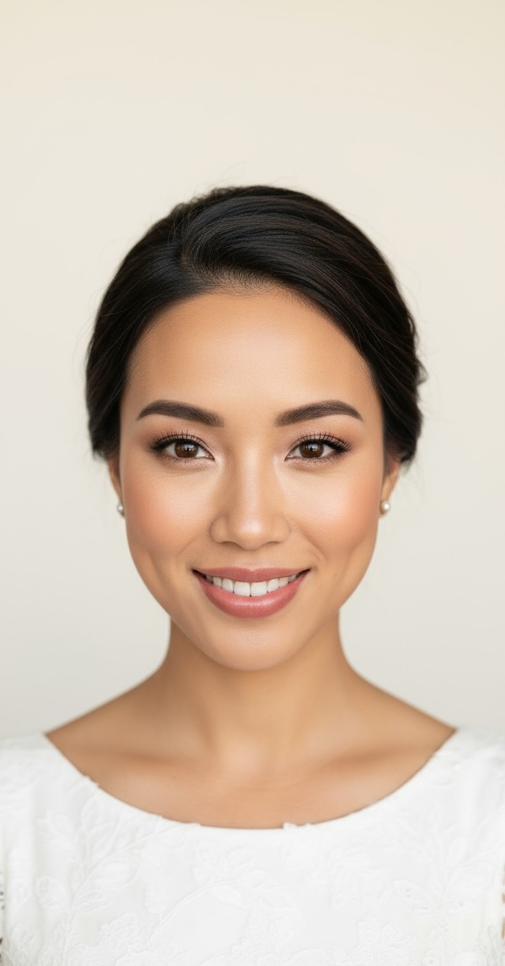 After Romantic Bridal Updo